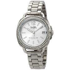 Coach Women's Tatum Analog Quartz Stainless Steel Watch - Silver