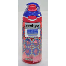 Load image into Gallery viewer, Contigo Kids High Flow Spout Chug Water Bottle Sprinkles Jelly w/ Flowers 20oz
