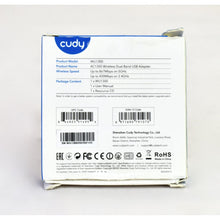 Load image into Gallery viewer, Cudy WU1300 Wireless Dual Band USB Adapter
