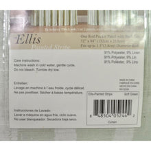 Load image into Gallery viewer, Curtain Panel, Soft Green Painted Stripe/ Be Artistic Ellis - 85&quot; Rod Pocket/Back Tab
