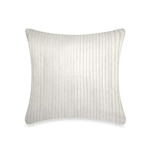 DKNY CITY LINE European Pillow Sham 26 x 26 Ivory