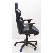 Load image into Gallery viewer, DPS 3D Insight Gaming Chair with Adjustable Headrest Blue &amp; Black
