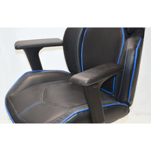 Load image into Gallery viewer, DPS 3D Insight Gaming Chair with Adjustable Headrest Blue &amp; Black-Liquidation Store
