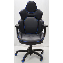 Load image into Gallery viewer, DPS 3D Insight Gaming Chair with Adjustable Headrest Blue &amp; Black
