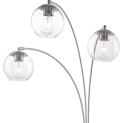 DSI Three Arm Floor Lamp with Marble Base