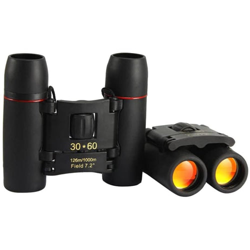 Day and Night Vision 30x60 Mini Folding Pocket Sized Binoculars