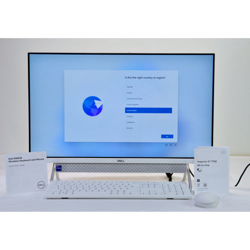 Dell Inspiron 27 7000 AIO Touch i7 GeForce MX330 16GB RAM 512GB SSD + 1TB HDD