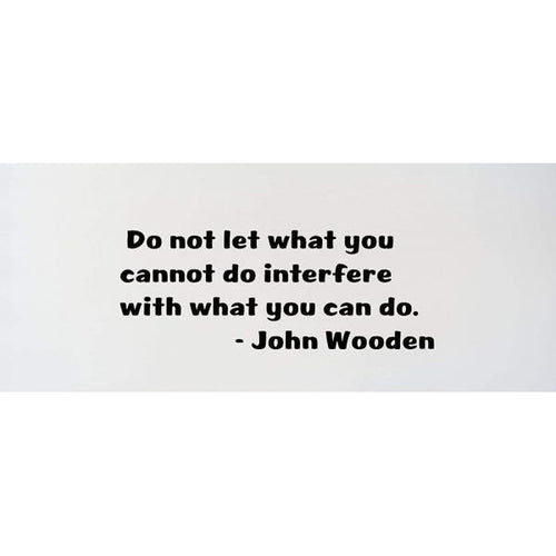 Design with Vinyl John Wooden Life Quote Wall Decal 12