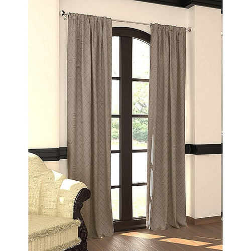 Designers Select Emerson Rod Pocket/Back Tab Window Curtain Panel 84