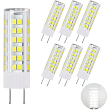Load image into Gallery viewer, DiCUNO G8 6W LED Daylight White Dimmable Bulbs 6-Pack
