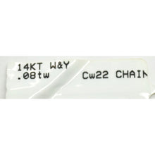 Load image into Gallery viewer, Diamond Necklace 14K White &amp; Yellow Gold 0.08 c.t. t.w.
