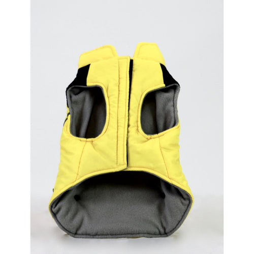 Dog Outdoor Vest - Black/Yellow Small