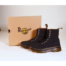 Load image into Gallery viewer, Dr. Martens Combs Canvas Boots Black 6(M) 5(L)

