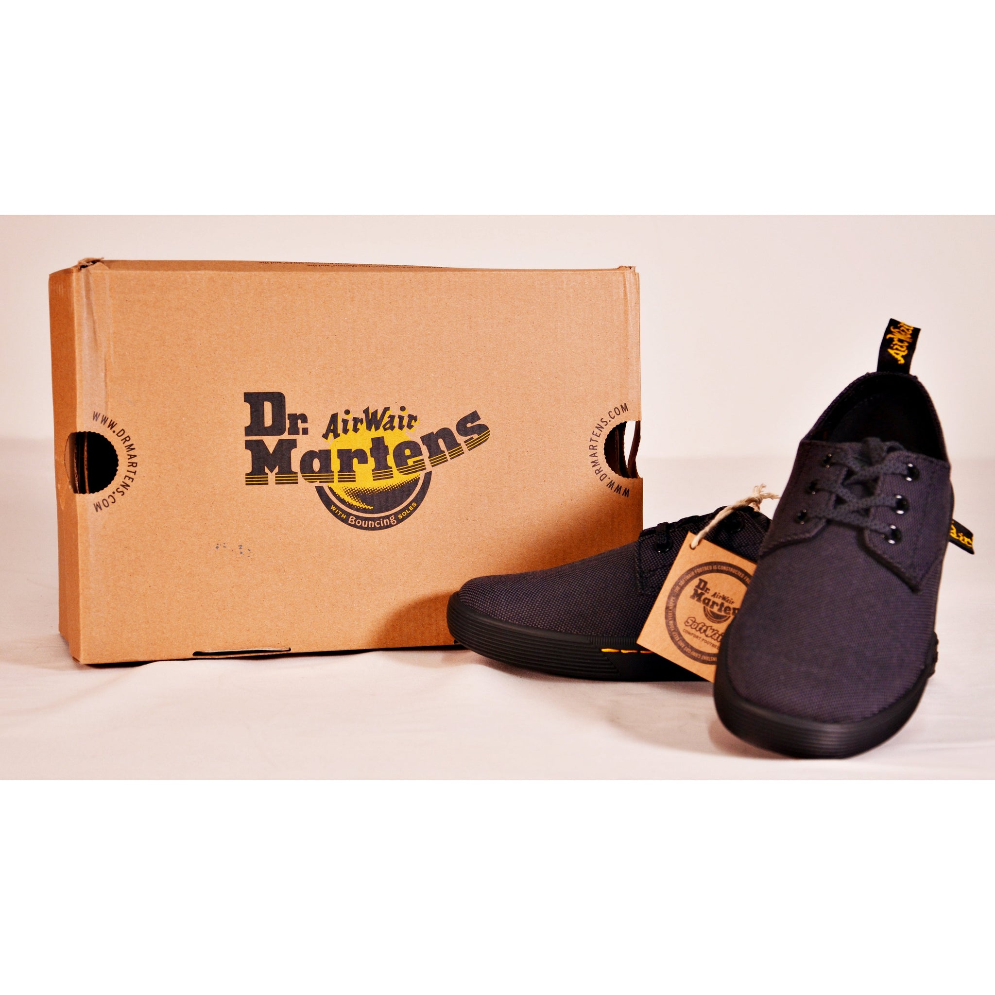 Dr. Martens Santanita Canvas Casual Shoe Women s Black 5 Liquidation Nation