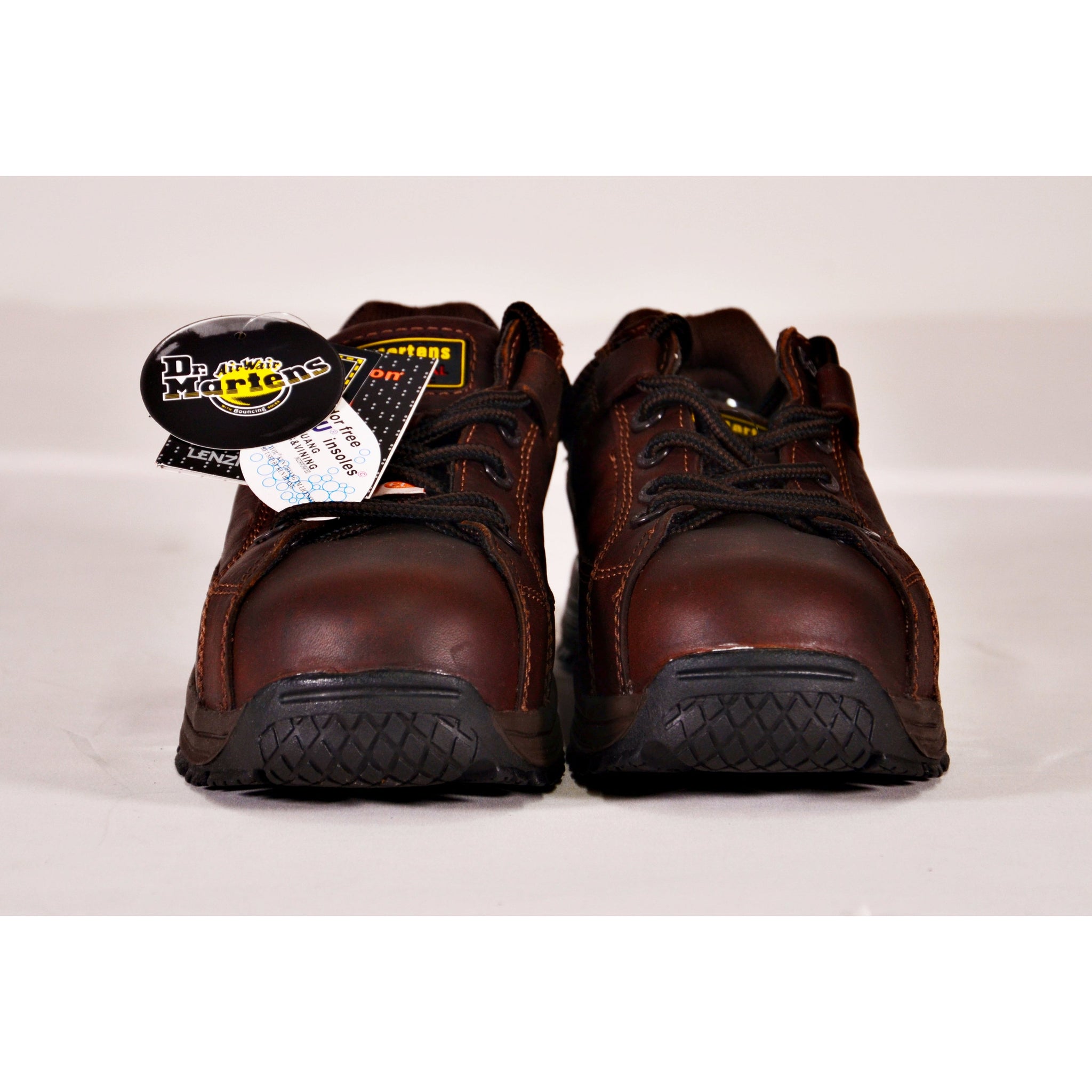 Dr. Martens Women s 7A75 Industrial Work Shoes Brown 5