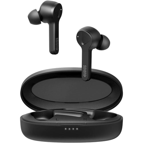 Dudios Black Shuttle True Wireless Earbuds V5.0