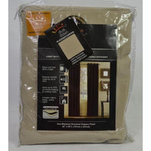 Load image into Gallery viewer, Dusk-to-Dawn Blackout Grommet Top Curtain Panel 95&quot; Taupe

