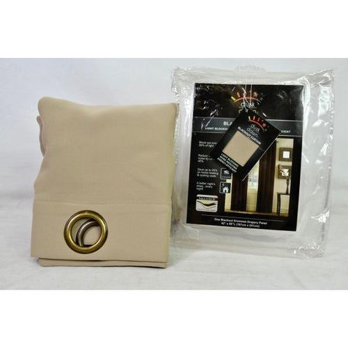 Dusk-to-Dawn Blackout Grommet Top Window Curtain Panel 95