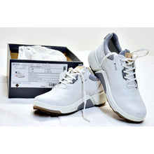 Load image into Gallery viewer, ECCO BIOM H4 Women&#39;s Waterproof Leather Golf Shoe 6-6.5 White/Silver Grey-Liquidation Store
