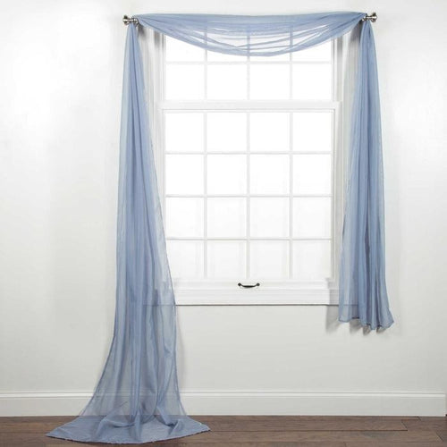 Elegance Sheer Voile Scarf Valance 216