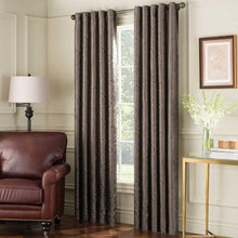 Load image into Gallery viewer, Eva Window Curtain Panel 84&quot; Mink
