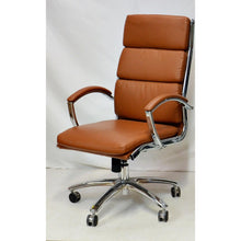 Load image into Gallery viewer, Executive Office Chair - Camel Soft Leather-Liquidation Store
