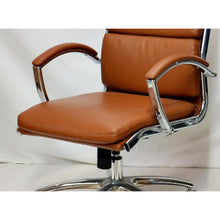 Load image into Gallery viewer, Executive Office Chair - Camel Soft Leather
