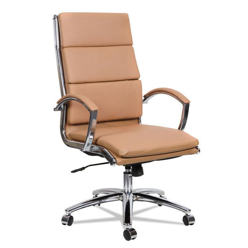 Executive Office Chair - Camel soft leather