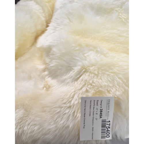 Exquisite Rugs New Zealand Handmade Sheepskin Rug Beige 5' x 8'