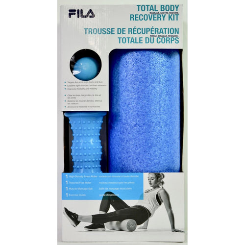 FILA Total Body Recovery Kit Blue