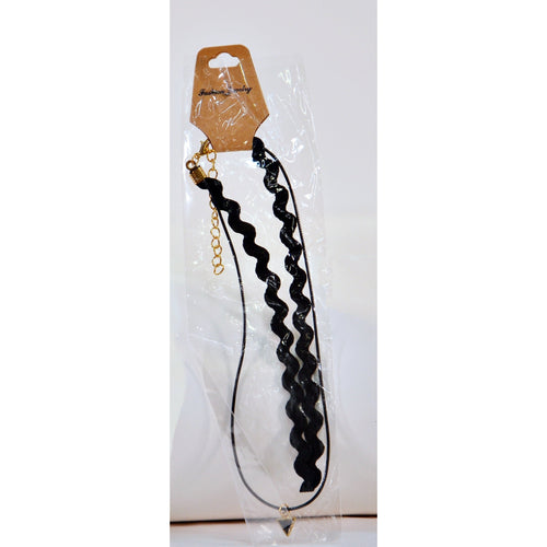 Fashion Jewelry Choker - Black