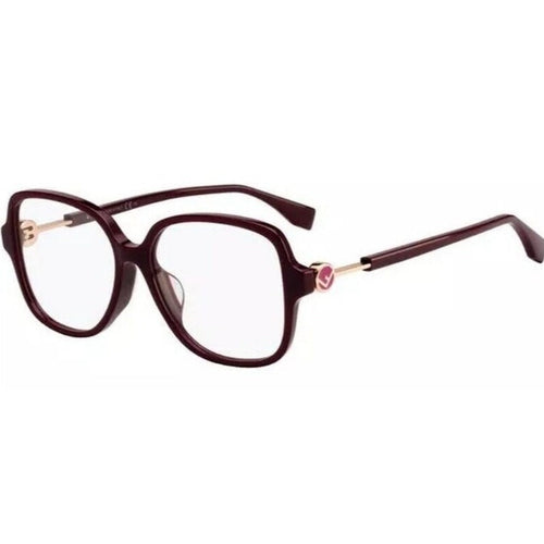 Fendi FF0364/F Women's Eyeglass Frames - Burgundy