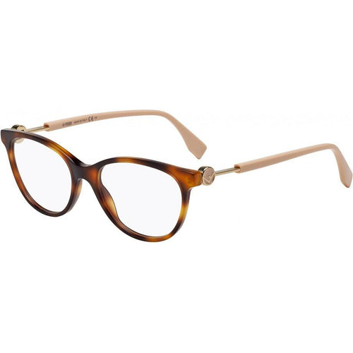 Fendi Women's Eyeglasses Havana Tortoise