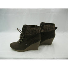 Load image into Gallery viewer, Fergalicious Clarissa Wedge Bootie Size US 6.5M
