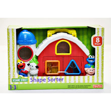 Load image into Gallery viewer, Fisher-Price Sesame Street Barnyard Shape Sorter 1+
