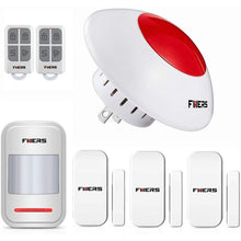 Load image into Gallery viewer, Fuers 110dB Loud Standalone Strobe Flashing Siren Alarm System
