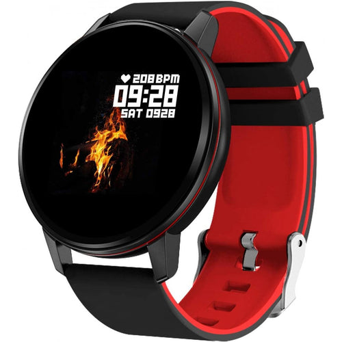 GOKOO Black/Red Men's Smart Watch