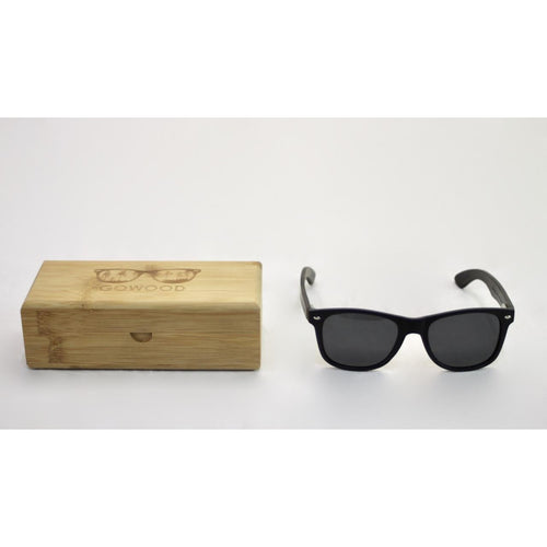 GOWOOD Polarized Sunglasses with Real Ebony Wood