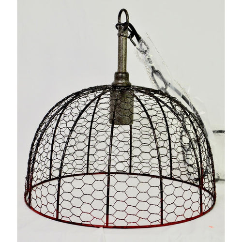 Gatherer Wire Pendant Brown