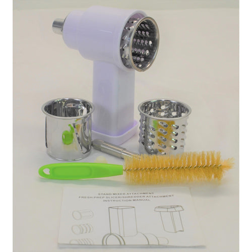 Gdrtwwh Slicer/Shredder Attachment for all KitchenAid Household Stand Mixers - White