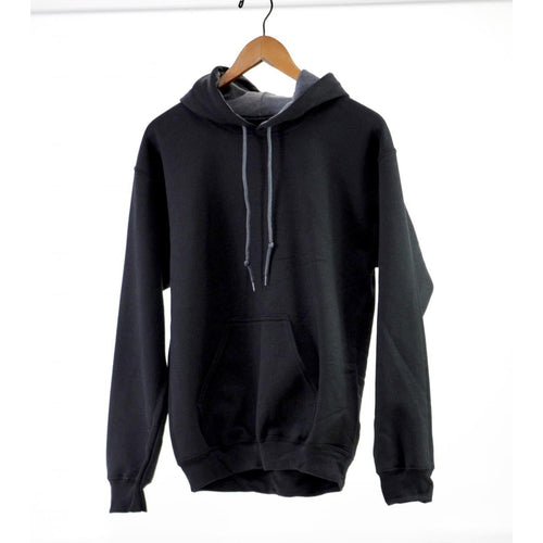 Gildan Performance Small Men's Pullover Hoodie Black/Grey