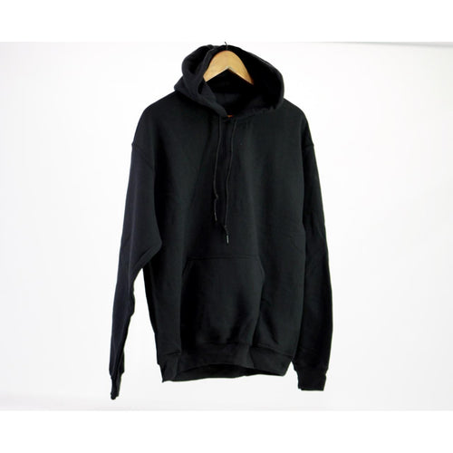 Gildan Smart Basics Mens Medium Pullover Fleece Hoodie Black