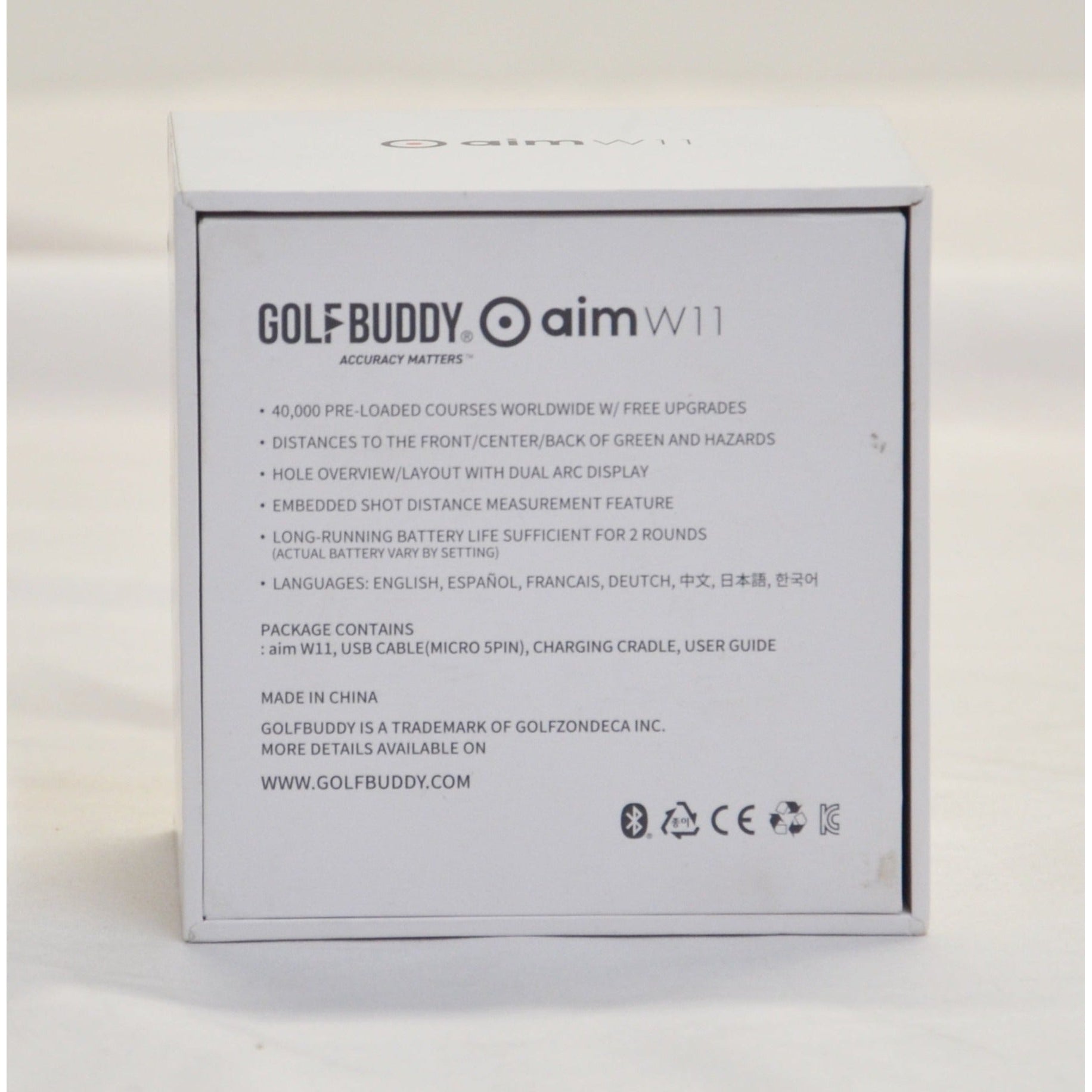 Golf Buddy Aim W11 GPS Golf Watch – Liquidation Nation