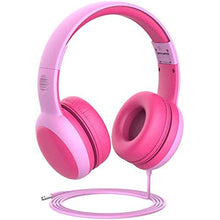 Load image into Gallery viewer, Gorsun Kids E61V Pink Headphones
