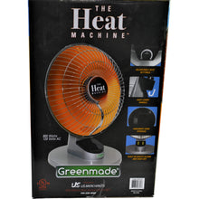 Load image into Gallery viewer, GreenMade 800WATT Electric Ceramic Parabolic Heater-Liquidation Store
