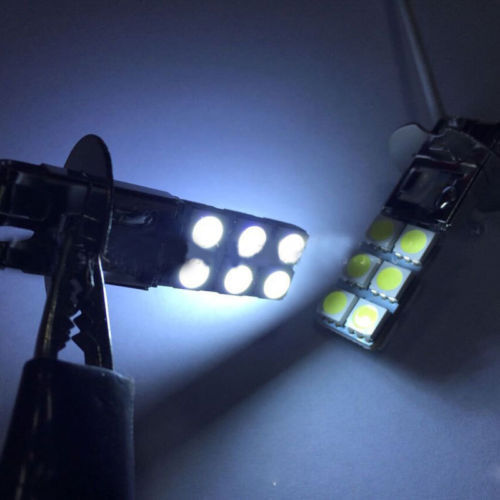 H3 5050 12SMD Bright White LED Car Driving Fog Lights.