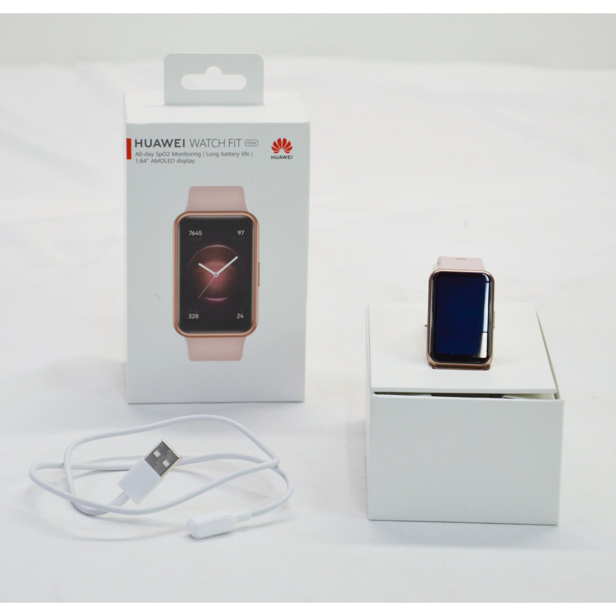 HUAWEI - 新品未開封HUAWEI WATC FIT TIA―B09  サクラピンク HUAWEI WATCH FIT new TIA-B09 Sakura Pink [ファーウェイ