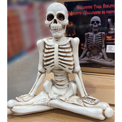 Halloween Yoga Skellington Decoration