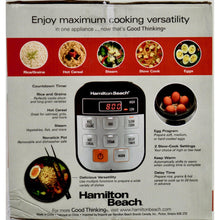 Load image into Gallery viewer, Hamilton Beach Compact Multi Cooker-Liquidation Store
