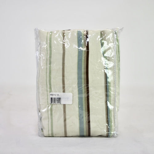 Harbor Lined Stripe Print Scalloped Valance 7